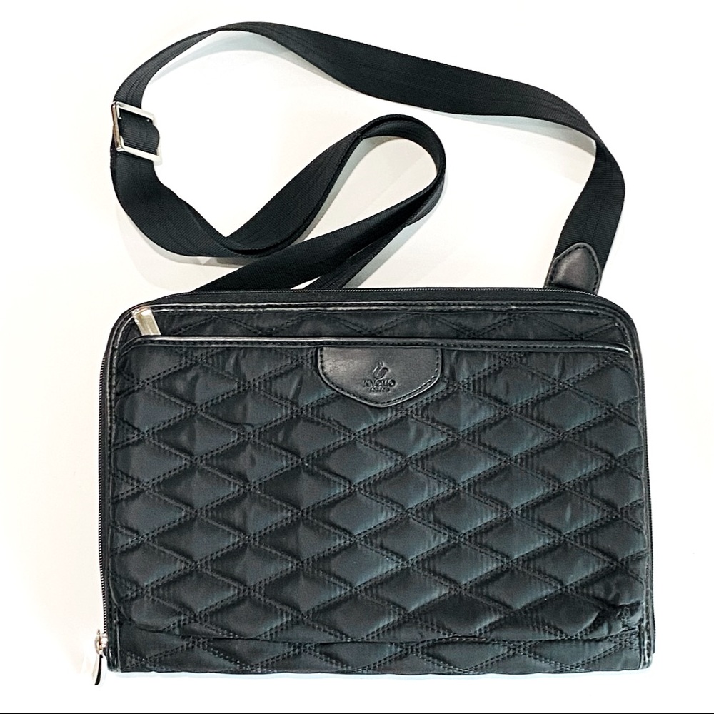 Quilted Knomo London tablet sized quilted bag